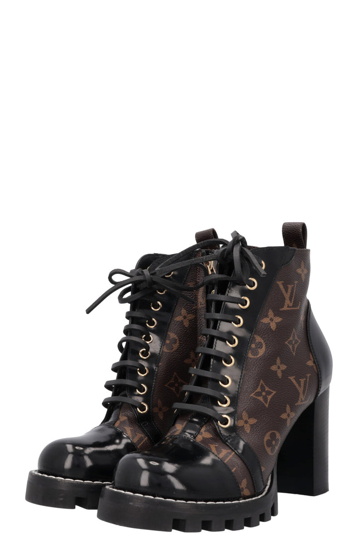 LOUIS VUITTON Star Trail Ankle Boots MNG