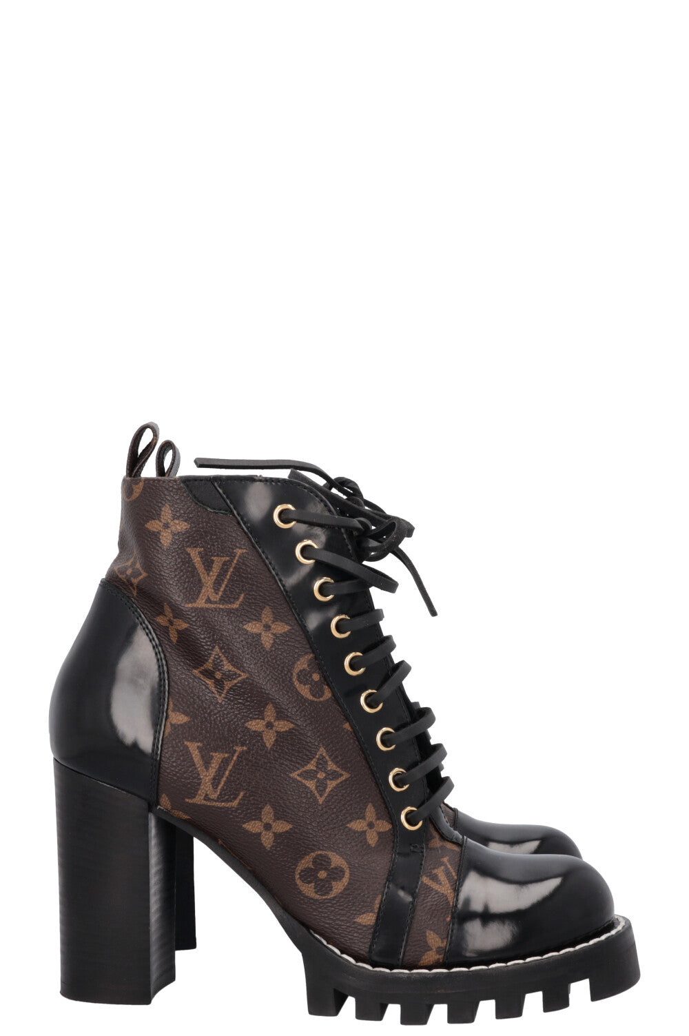 LOUIS VUITTON Star Trail Ankle Boots MNG