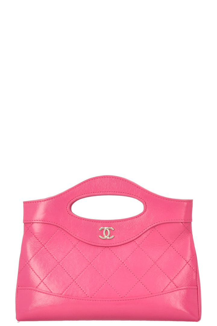 CHANEL Nano 31 Hot Shiny Pink