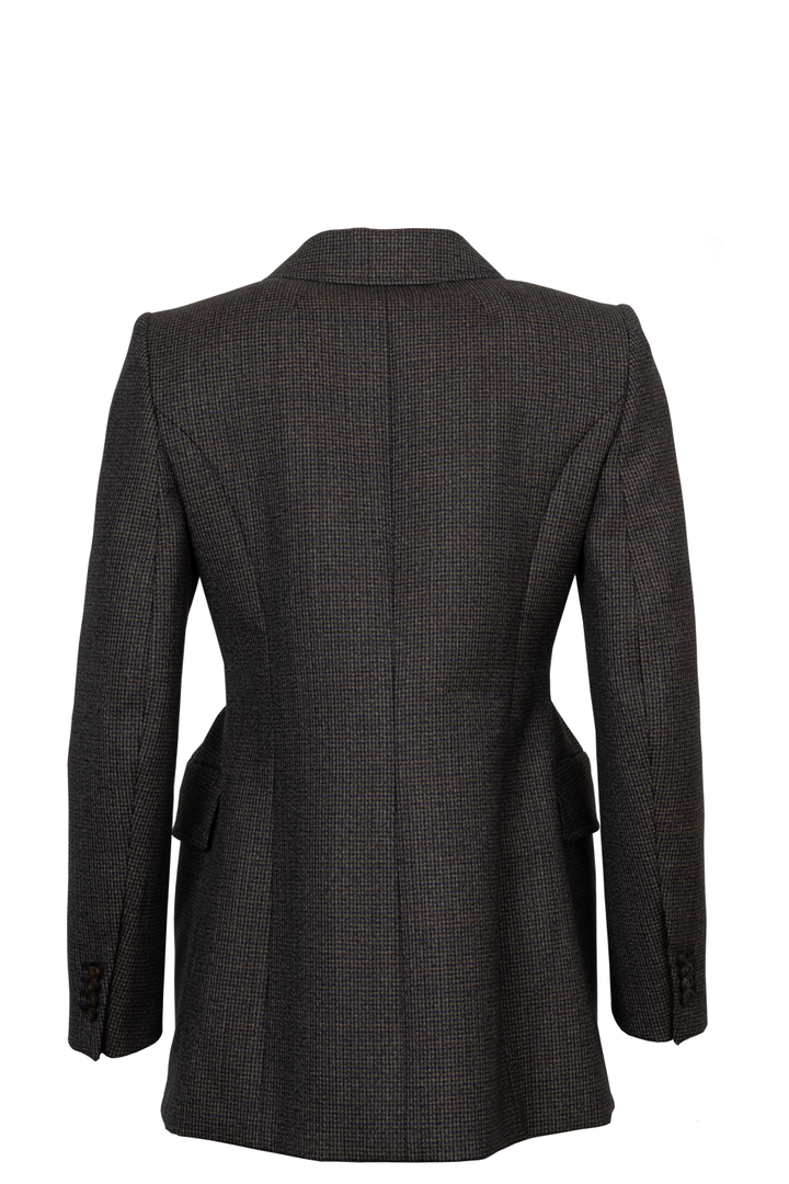 BALENCIAGA Blazer Sablier Pied-de-Poule