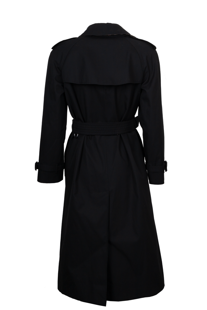 BURBERRY The Waterloo Belted Trench Coat Black