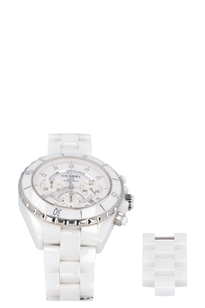 CHANEL J12 Watch 41mm Automatic 12.1 White Ceramic