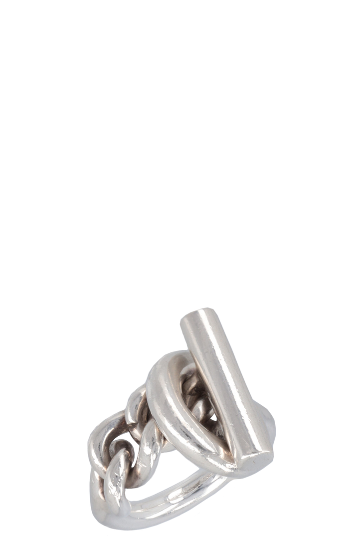 HERMÈS Croisette Ring Large Silver