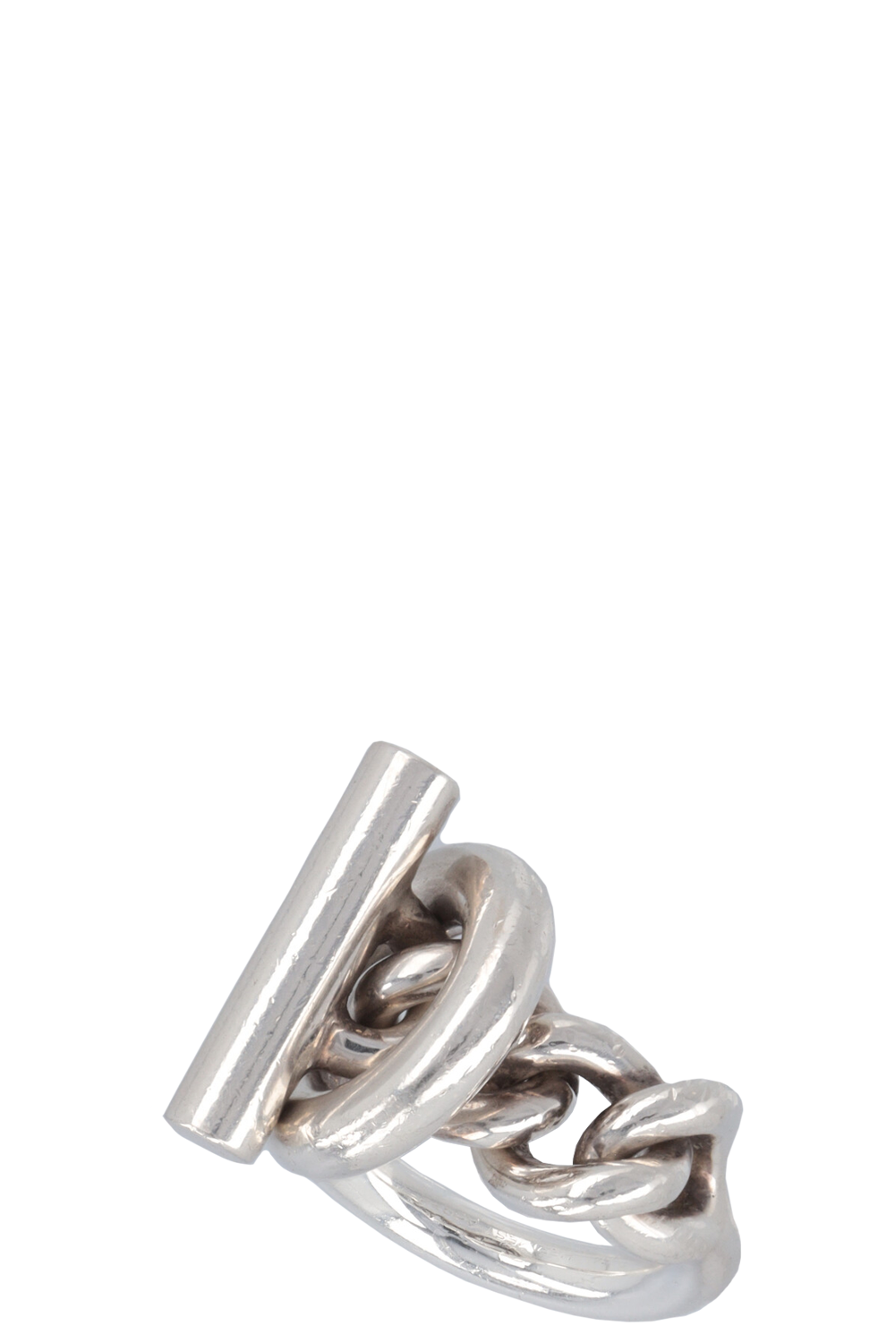 HERMÈS Bague Croisette Large Argent