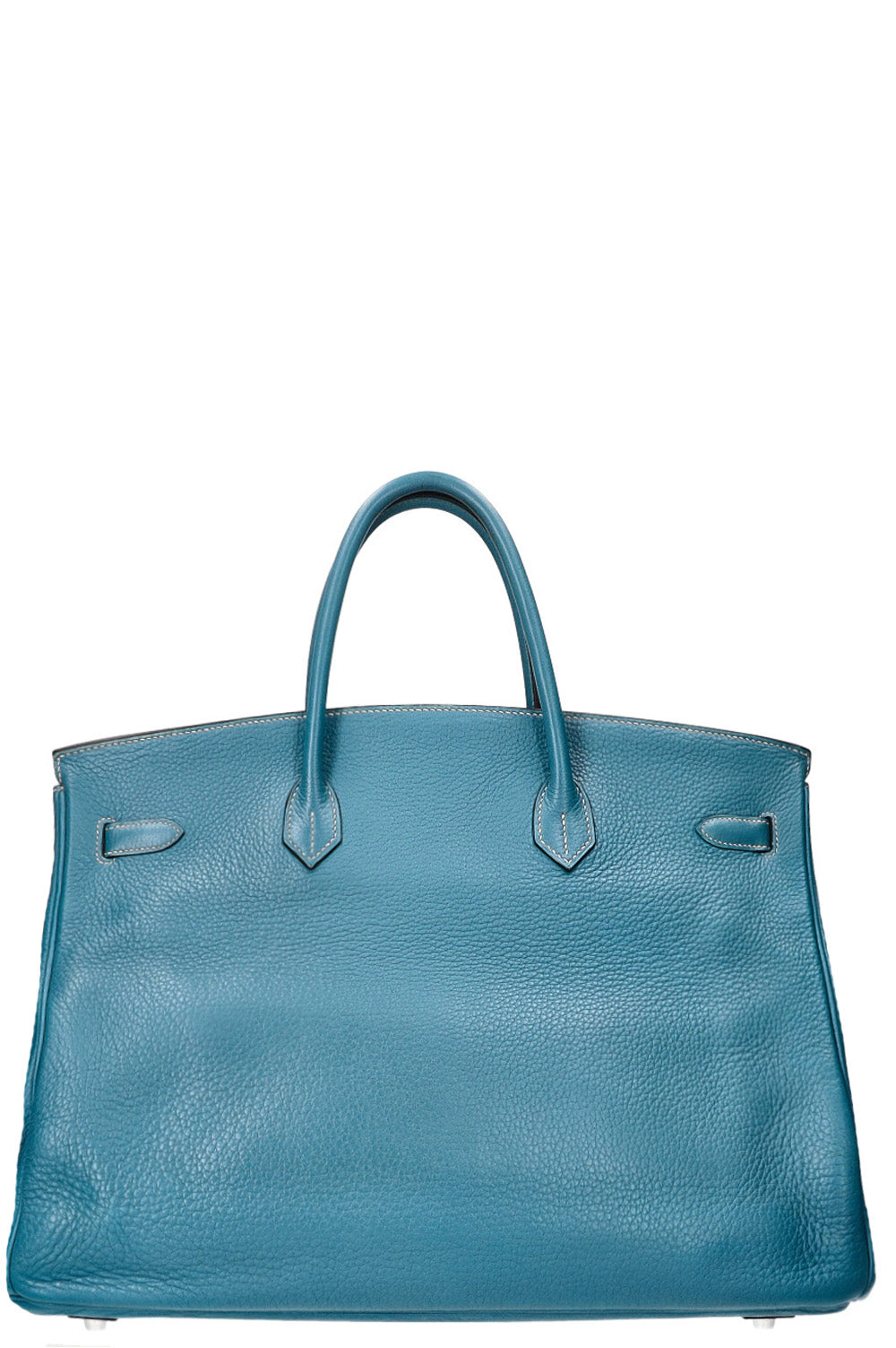 HERMÈS Birkin 40 Clémence Bleu Jean