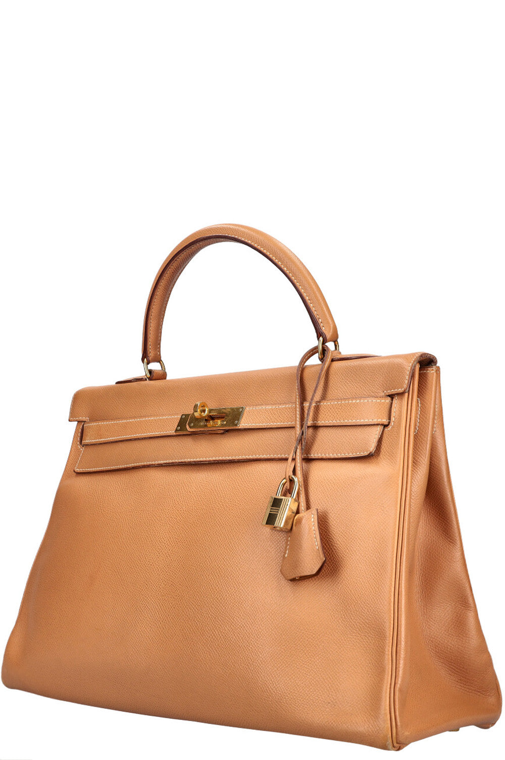 HERMÈS Kelly 35 Retourne Epsom Naturelle