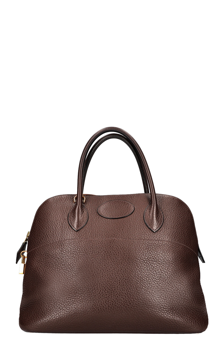 HERMÈS Bolide 35 Brown Clemence