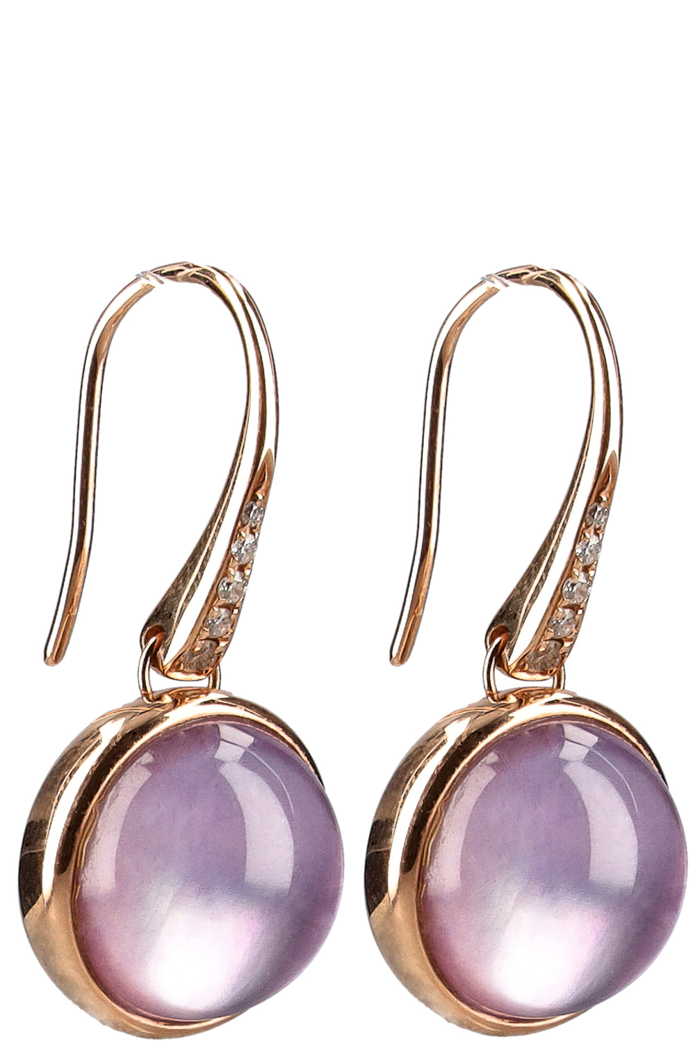 BUCHERER Boucles d'oreilles Améthyste