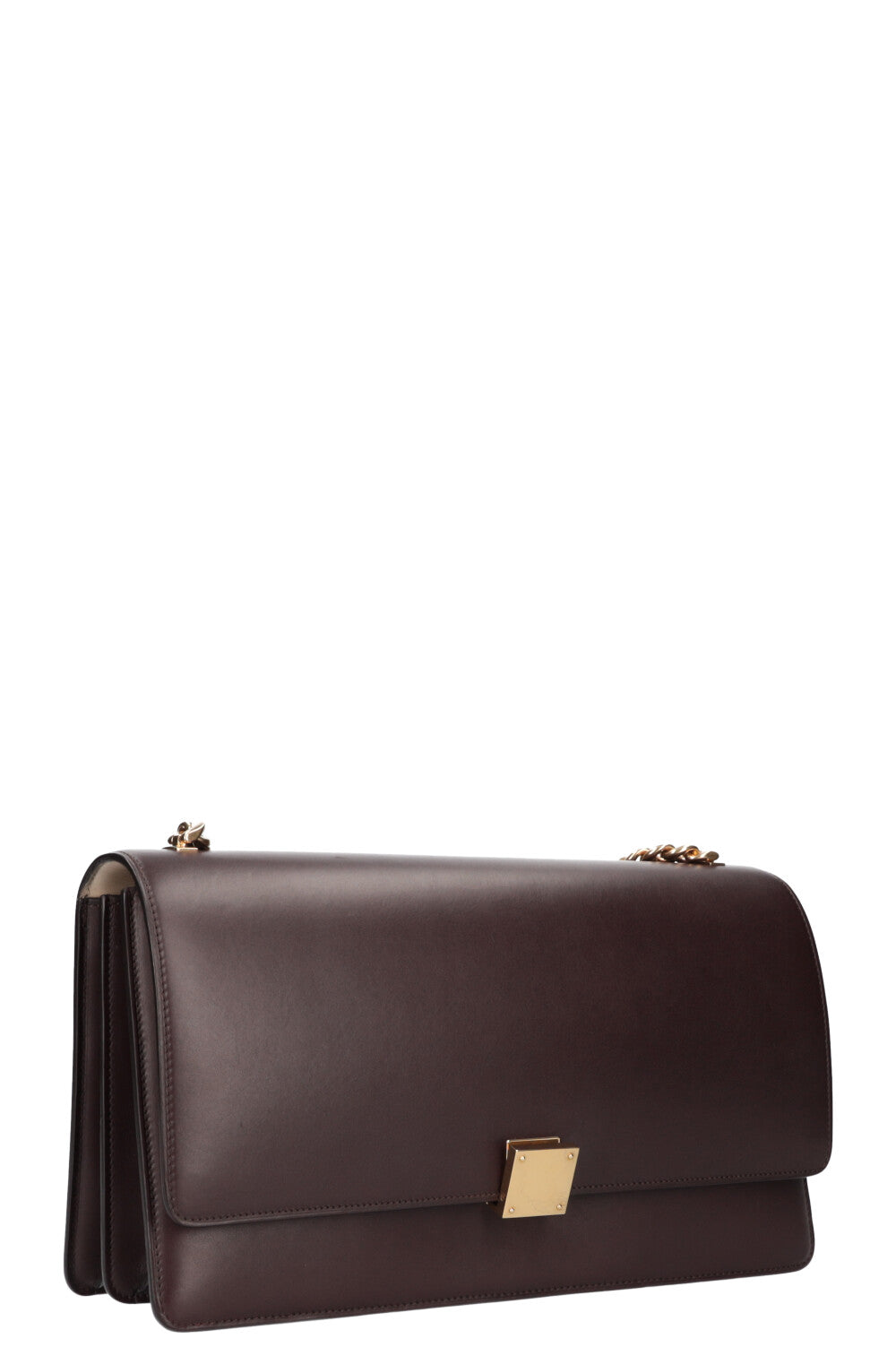 C LINE Case Flap Bag Brown REAWAKE