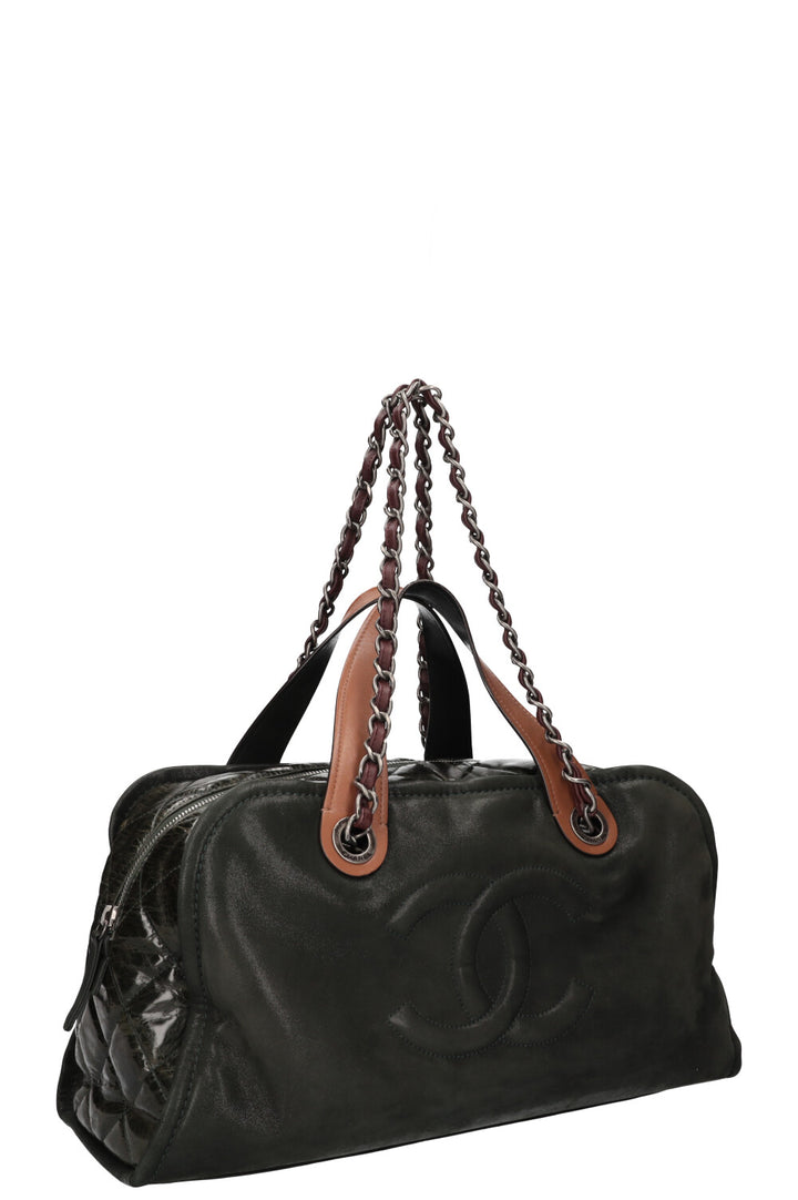 CHANEL In The Mix Timeless Bowler Sac Vert