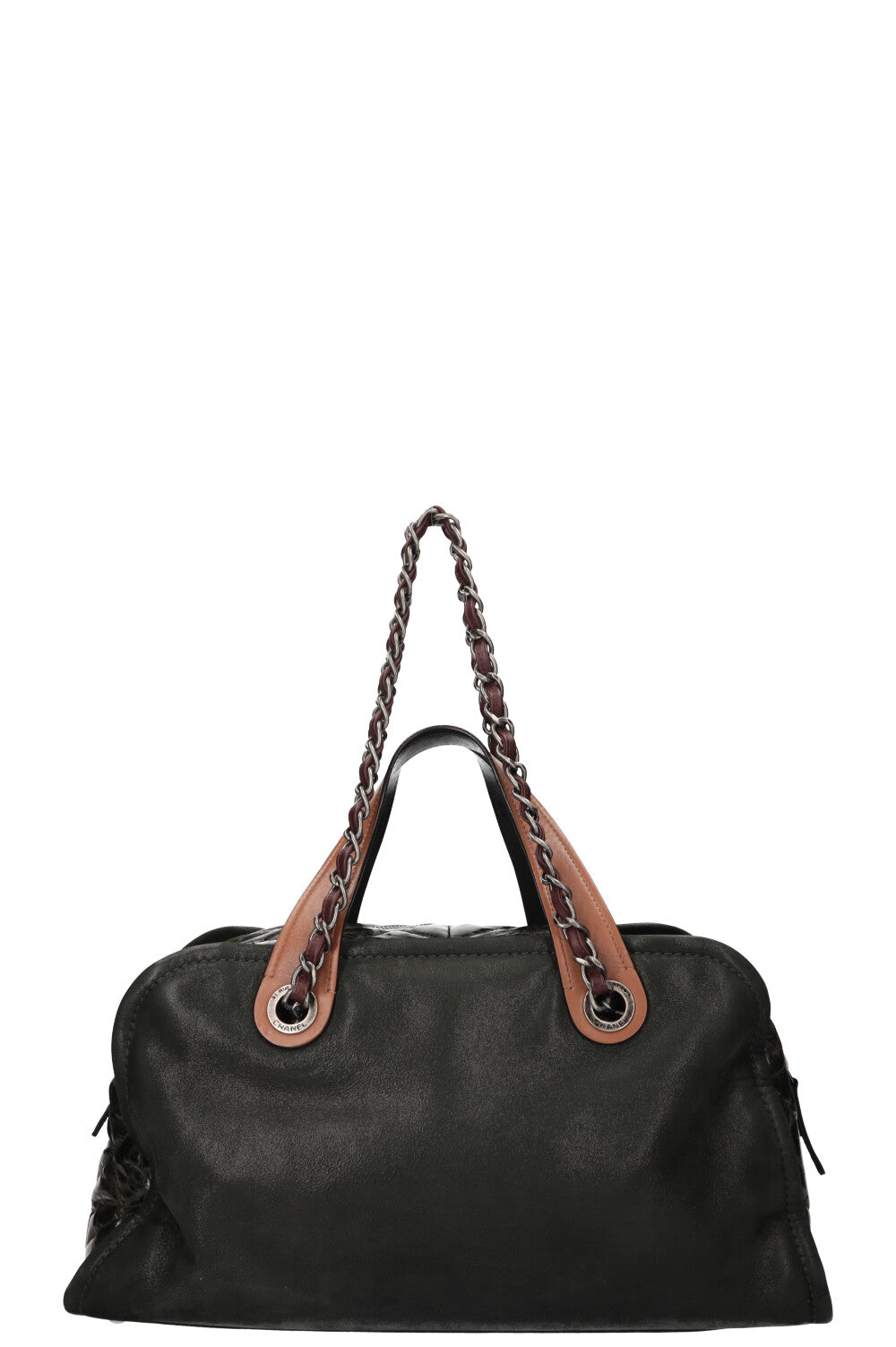 CHANEL In The Mix Timeless Bowler Sac Vert