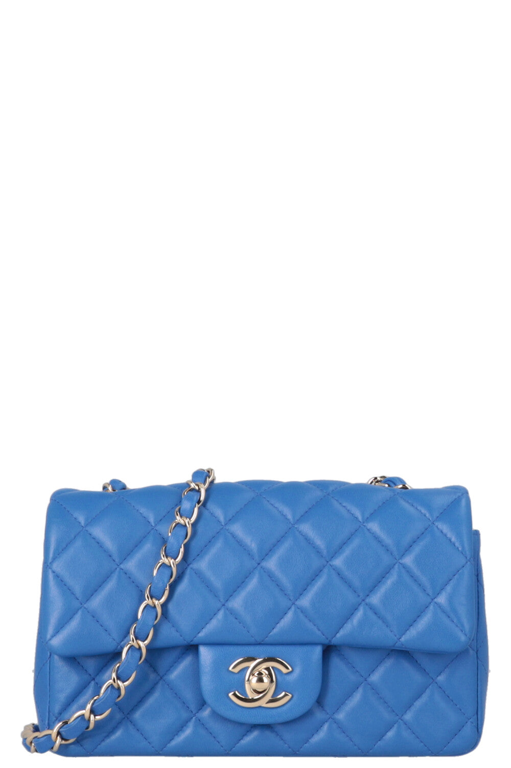 Chanel Mini Vanity Case  Blue Mini Bags Handbags  CHA788804  The  RealReal