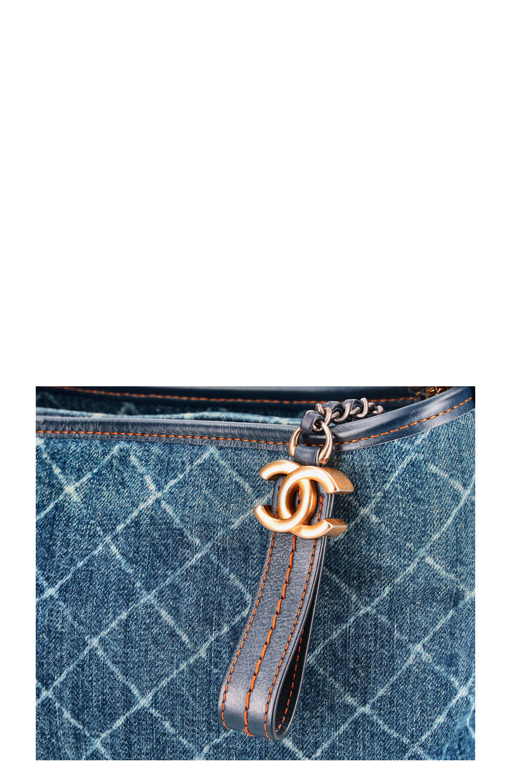 Túi xách Chanel màu xanh logo chất lượng cao