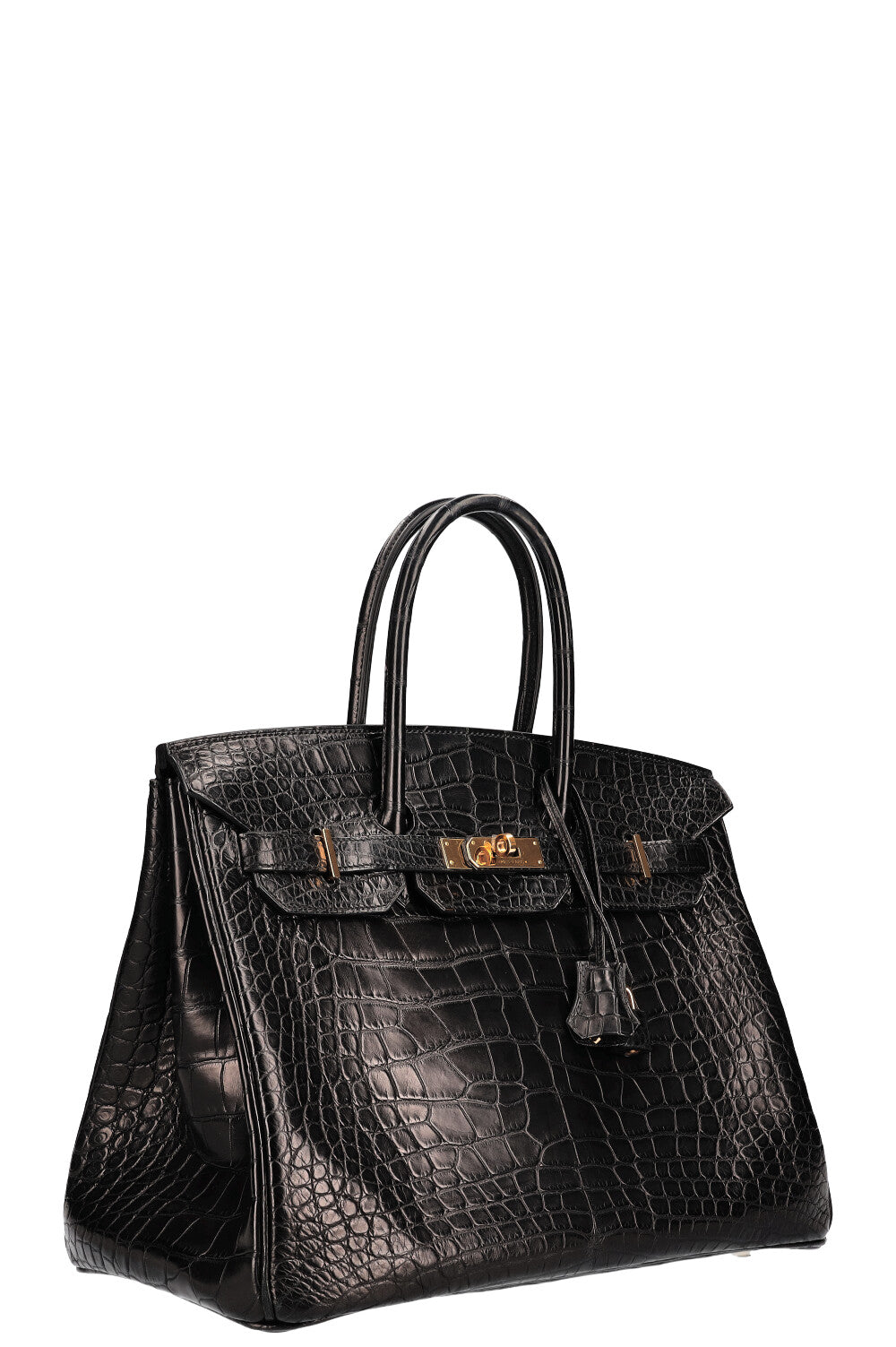 Hermès So Black Matte Alligator Mississippiensis Birkin 35, 2011