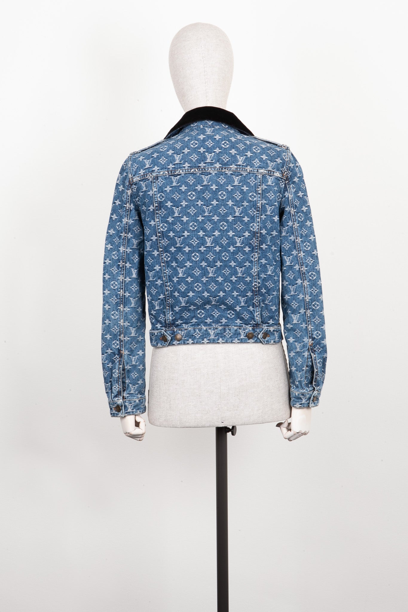 Veste louis vuitt s fashion bleu