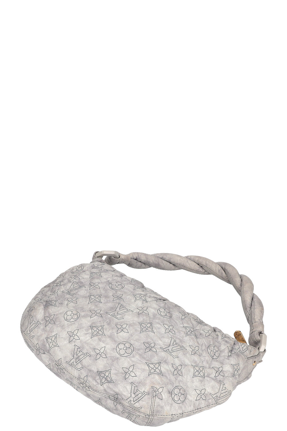 Louis Vuitton Olympe Nimbus PM - Grey Hobos, Handbags - LOU389536