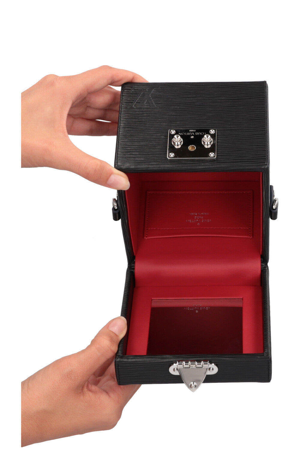 Burberry Watch x Louis Vuitton Belt & Card Case x Titanium Black Elemental  Case for iPhone…