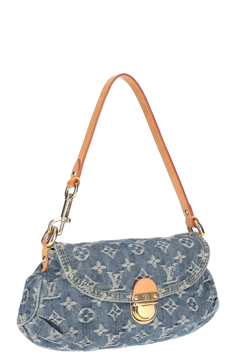 Louis Vuitton Mini Pleaty Handbag Authenticated By Lxr