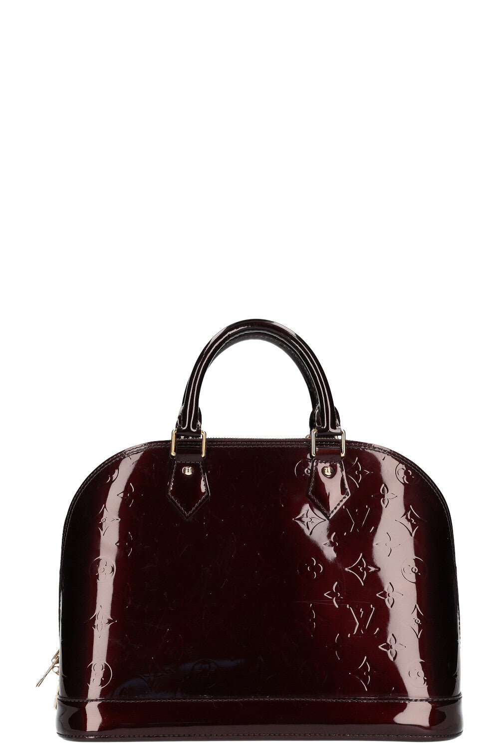 Louis Vuitton Black Vernis Alma PM Leather Patent leather ref.392483 - Joli  Closet