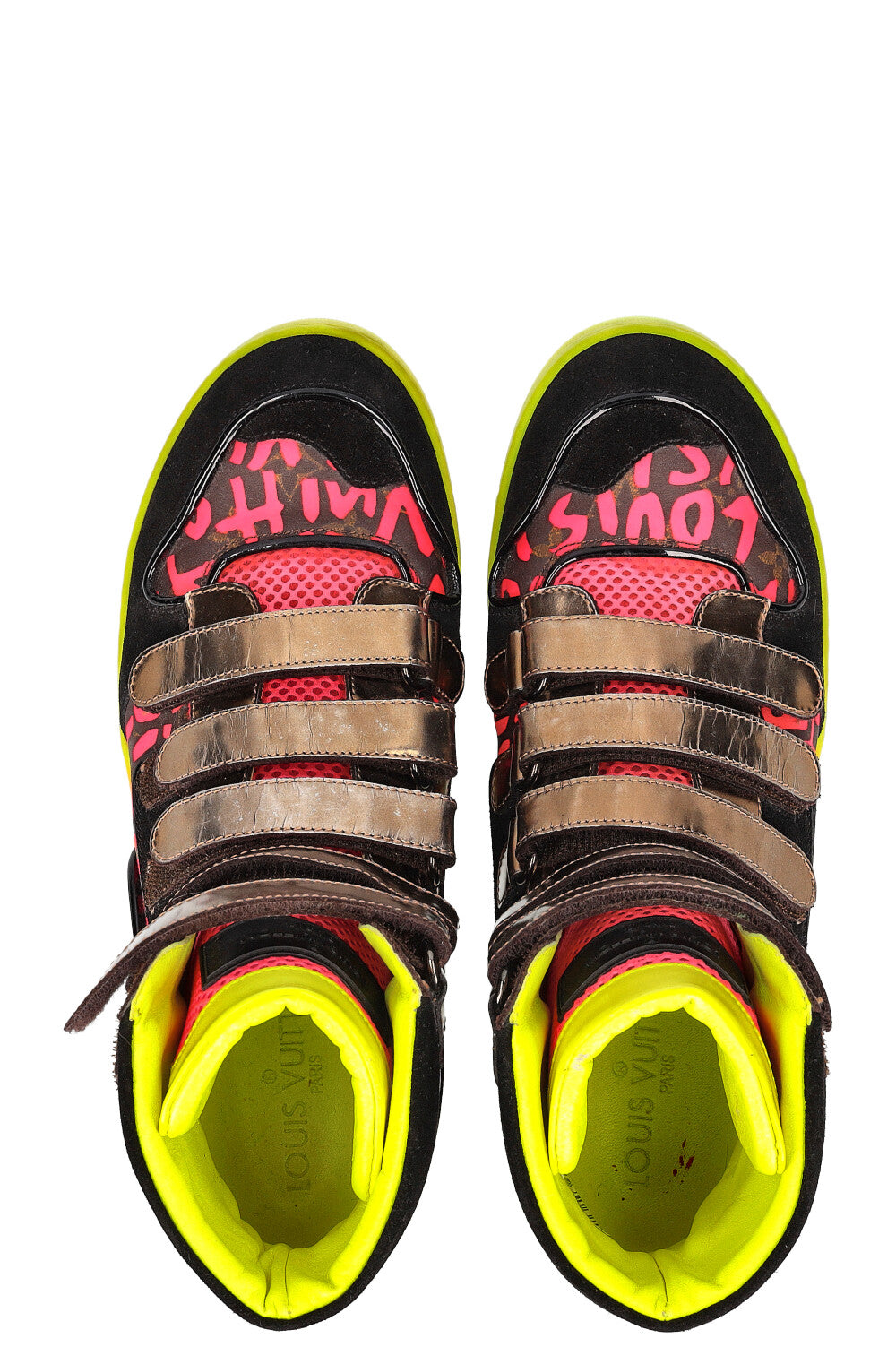 Nirvana Louis Vuitton Air Jordan High Top Shoes - Tagotee
