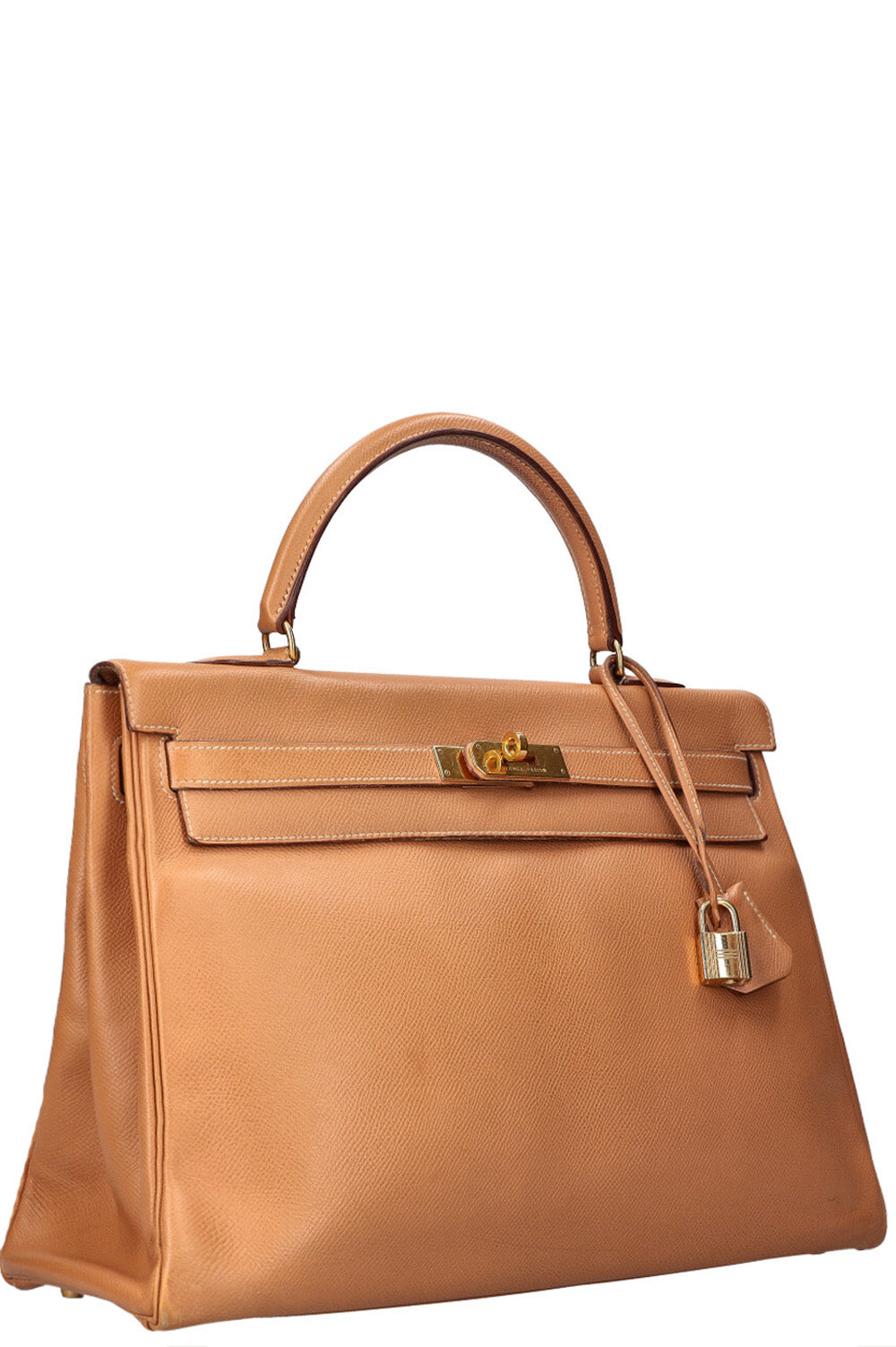 HERMÈS Kelly 35 Retourne Epsom Naturelle